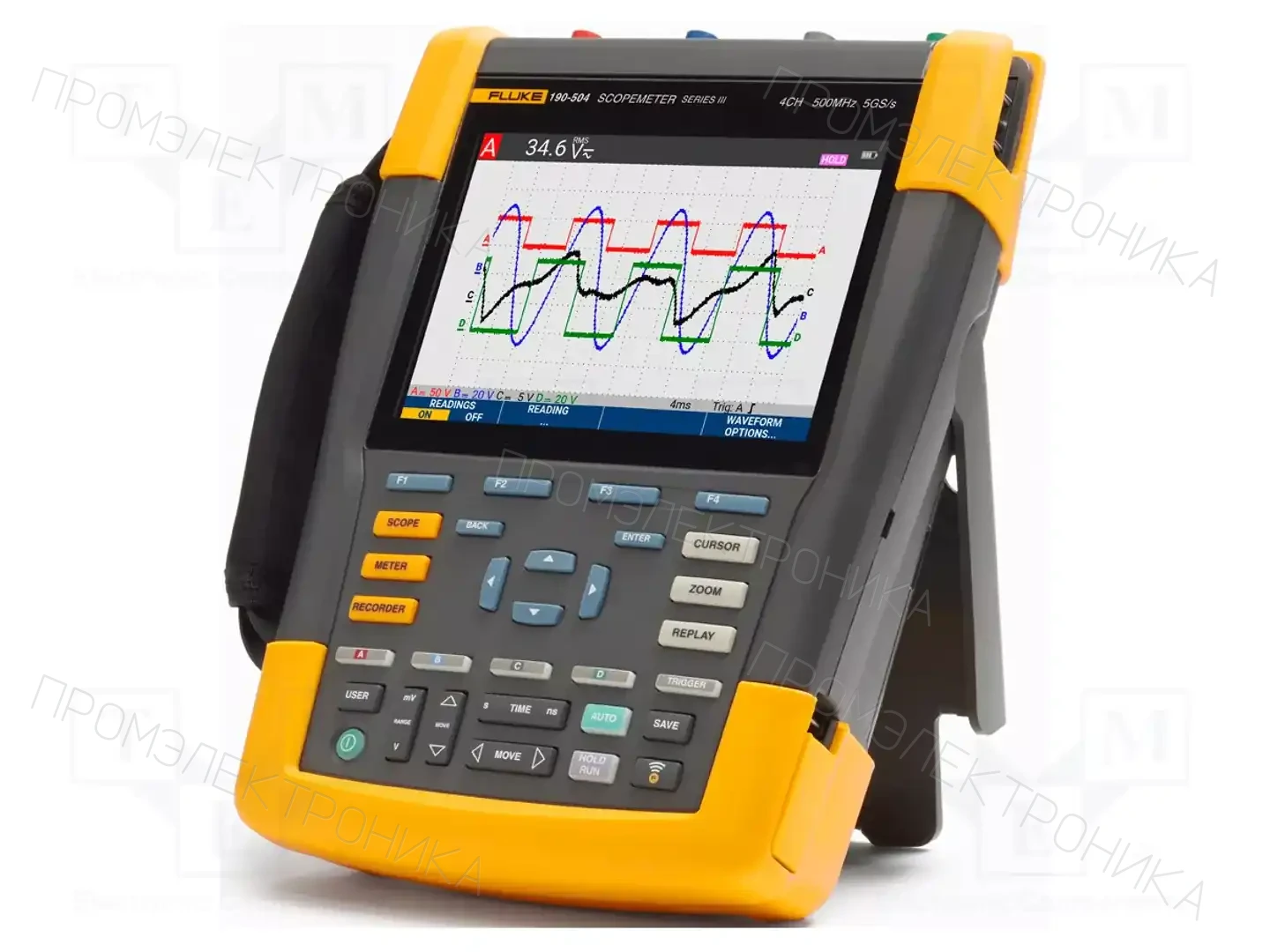 FLUKE FLUKE-190-504-III-S — Осциллоскопы переносные, скопометры -190-504-III-S