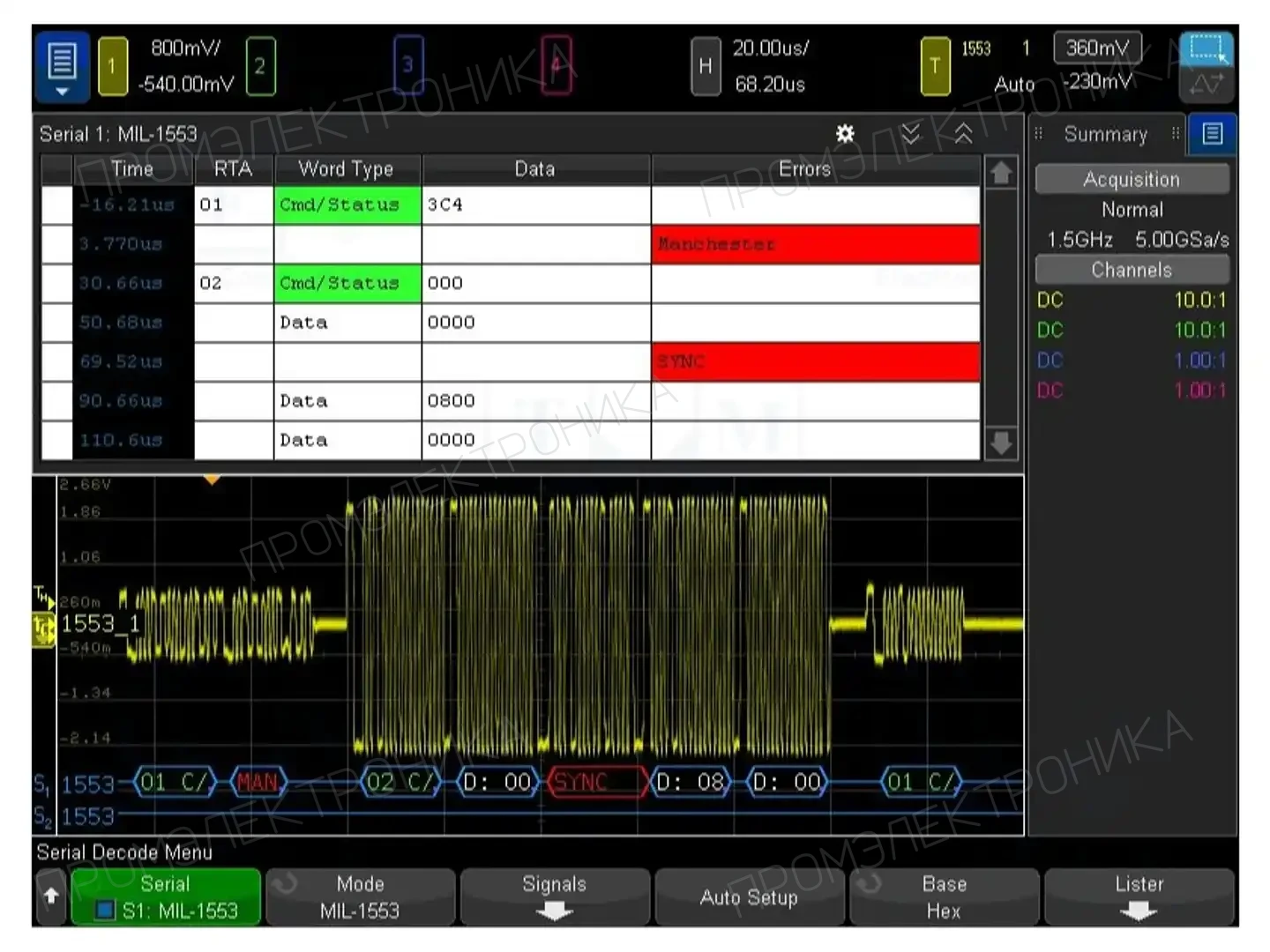 KEYSIGHT D3000AERB — Осциллоскопы цифровые
