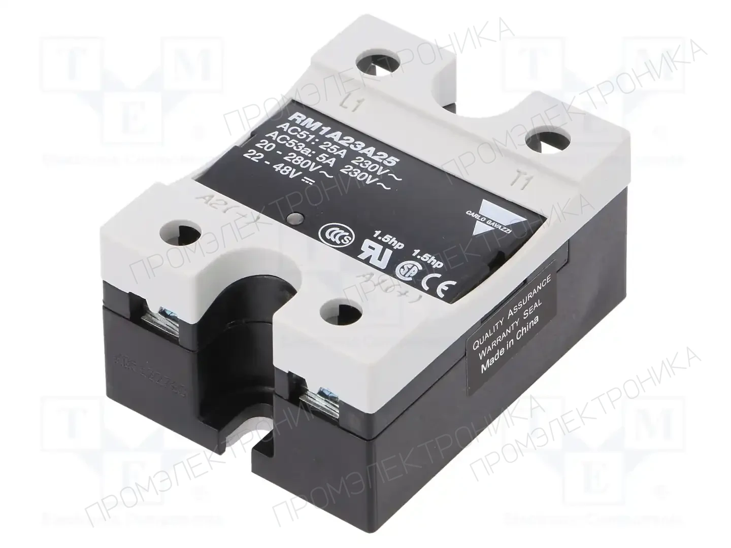 CARLO GAVAZZI RM1A23A25 — Реле SSR однофазные