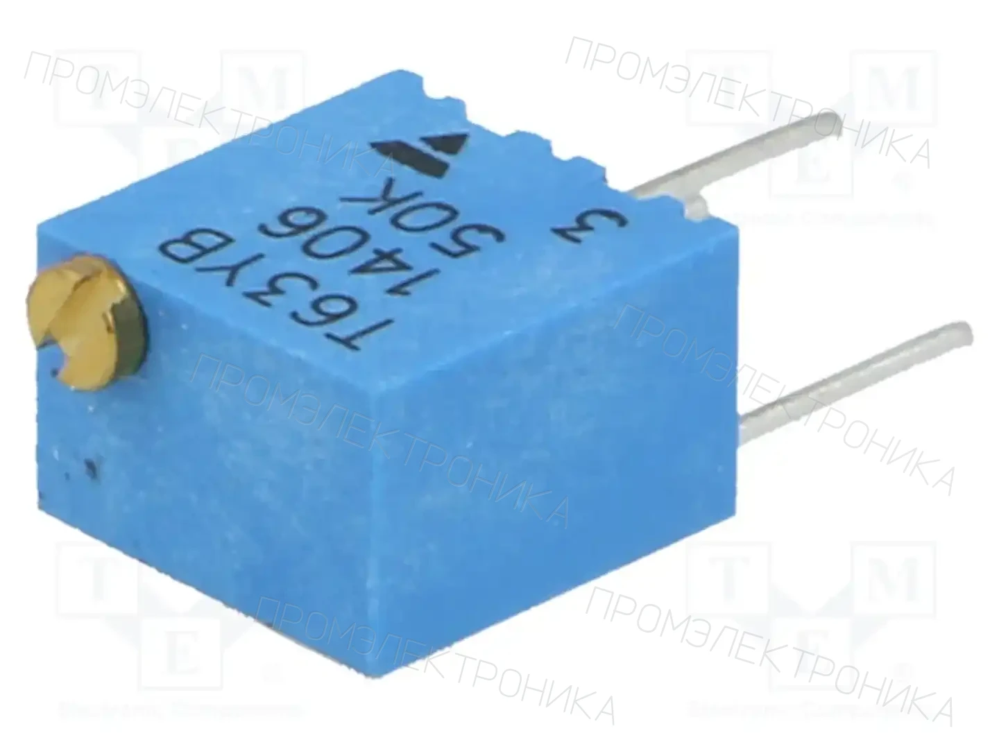 VISHAY T63YB503KT20 — Потенциометры THT многооборотные 1/4 дм