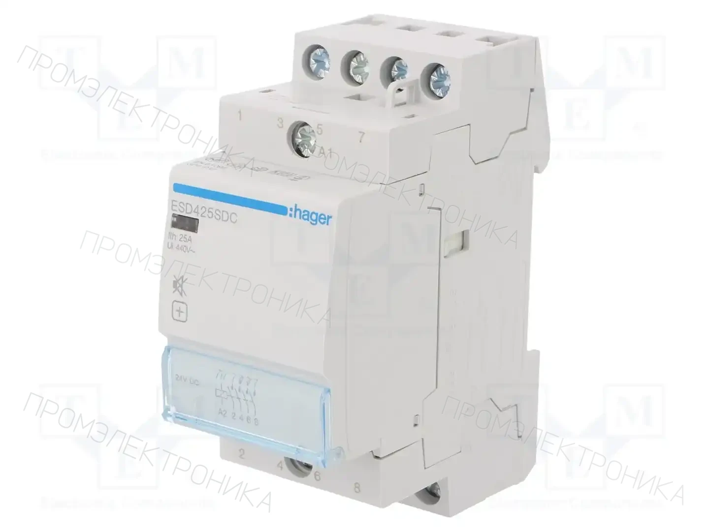 HAGER ESD425SDC — Контакторы - установочные модульные