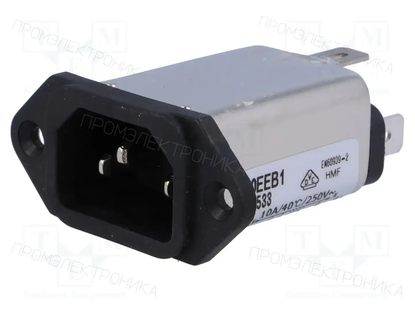 TE Connectivity 1-6609001-0 — Разъемы IEC 60320