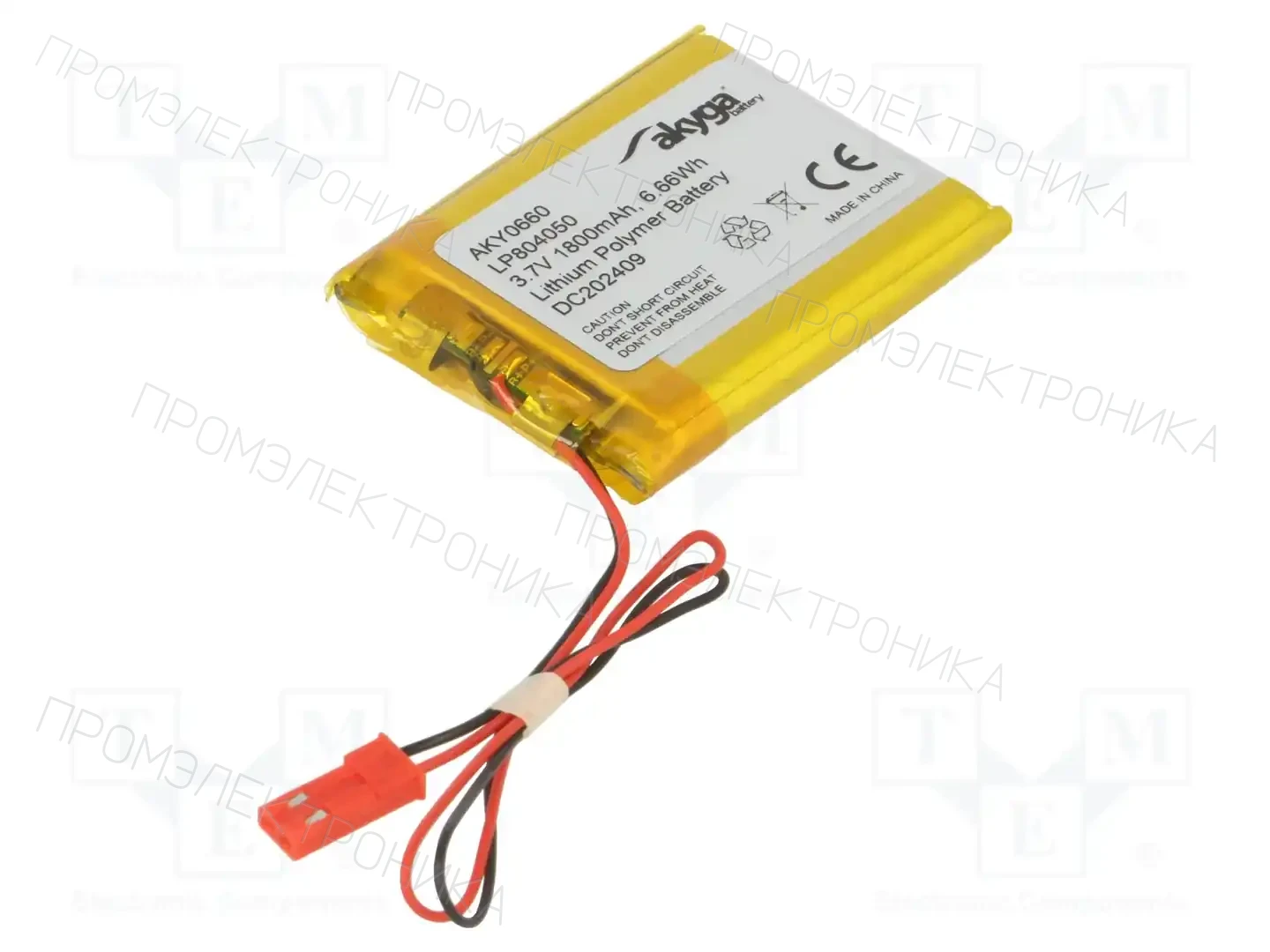 AKYGA BATTERY AKY0660 — Аккумуляторы