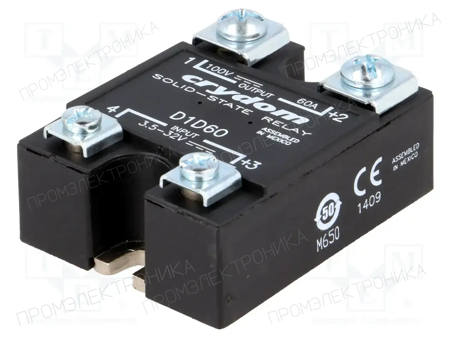 SENSATA / CRYDOM D1D60 — Реле SSR постоянного тока