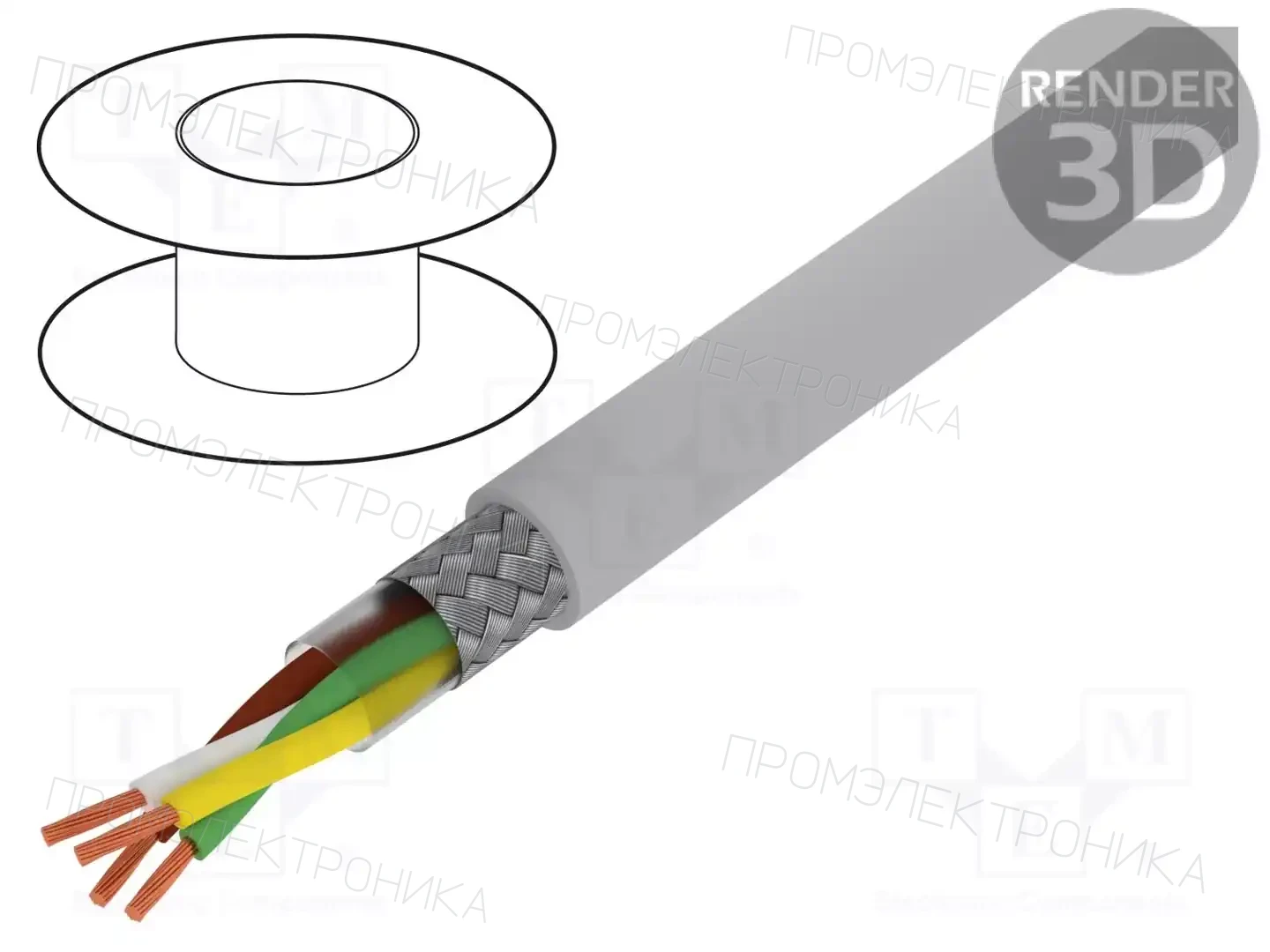 BITNER S30877 — Провода многожильные экранированные