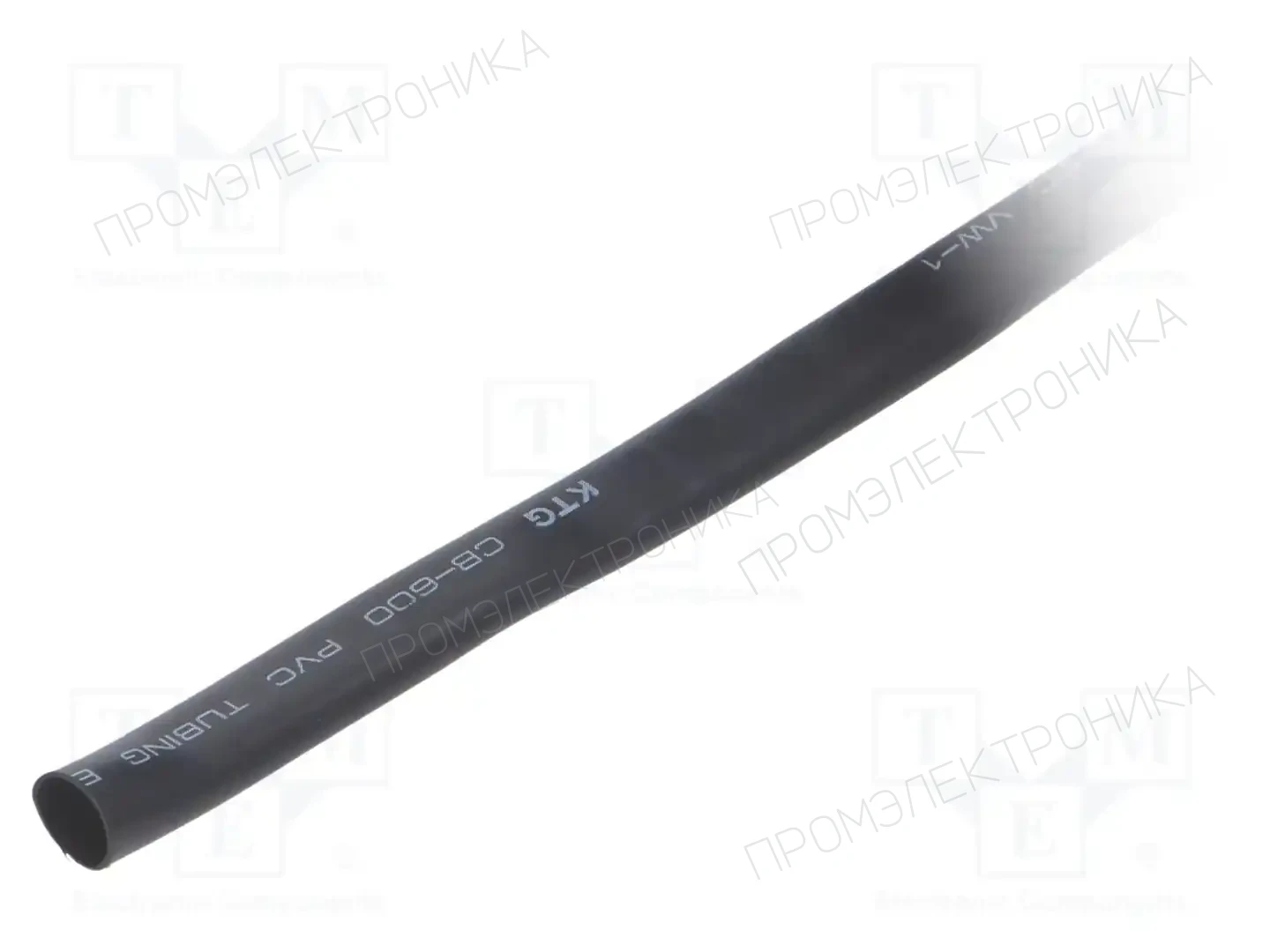 CYG/KTG CB-600 PVC 2# 6.68MM BLACK — Электроизоляционные трубки