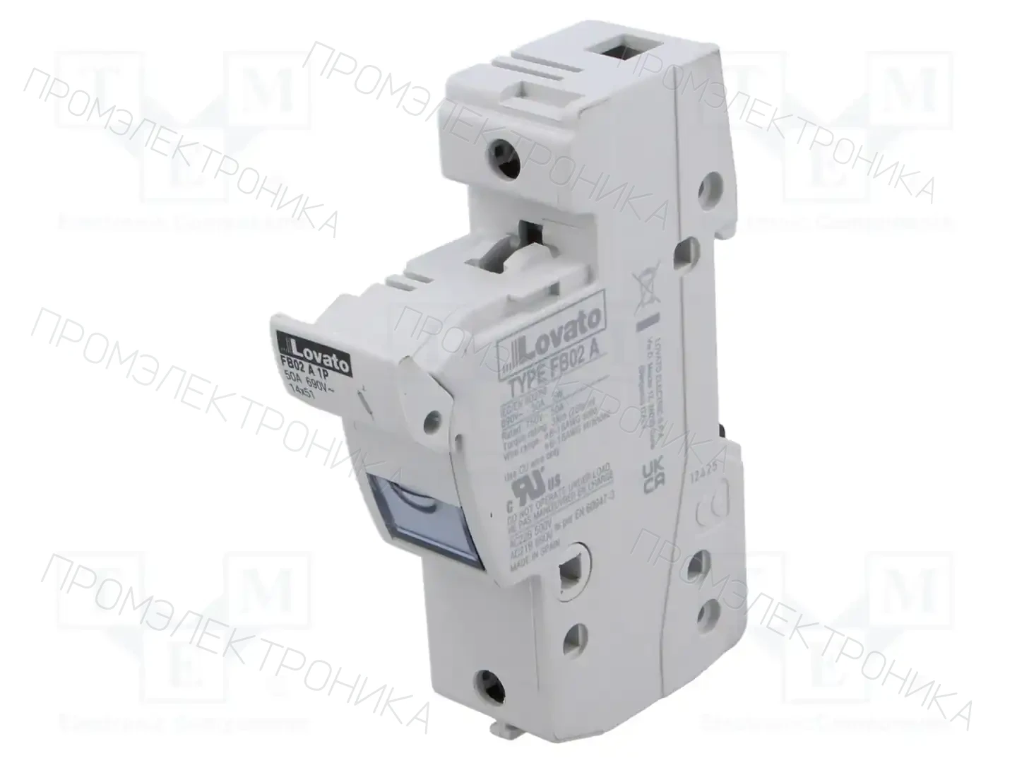 LOVATO ELECTRIC FB02A1P — Гнезда предохранительные на DIN-рейку