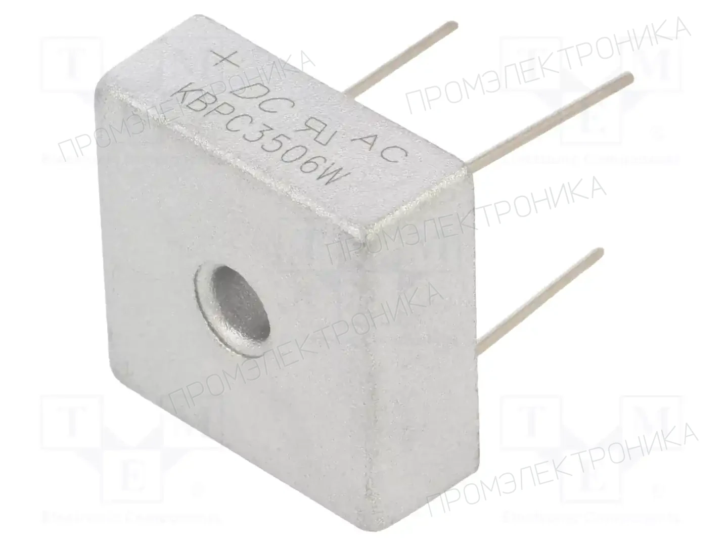 DC COMPONENTS KBPC3506W — Однофазные мосты диодные квадратные