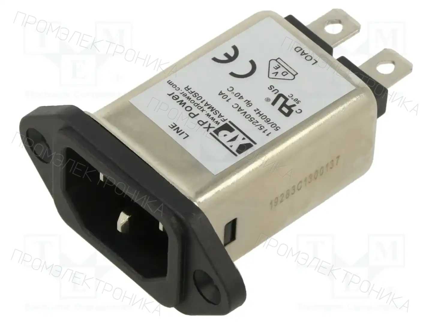 XP POWER FASMA10SFR — Разъемы IEC 60320
