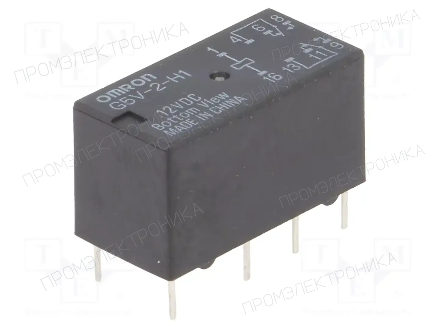 OMRON Electronic Components G5V-2-H1 12VDC — Реле электромагн. миниатюрные