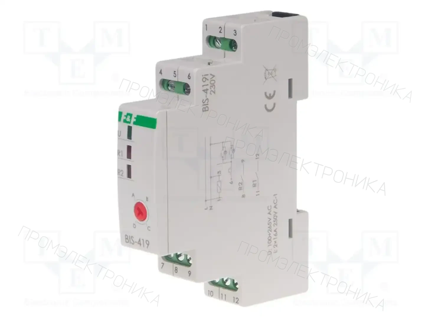 F&F BIS-419-LED — Монтажные реле