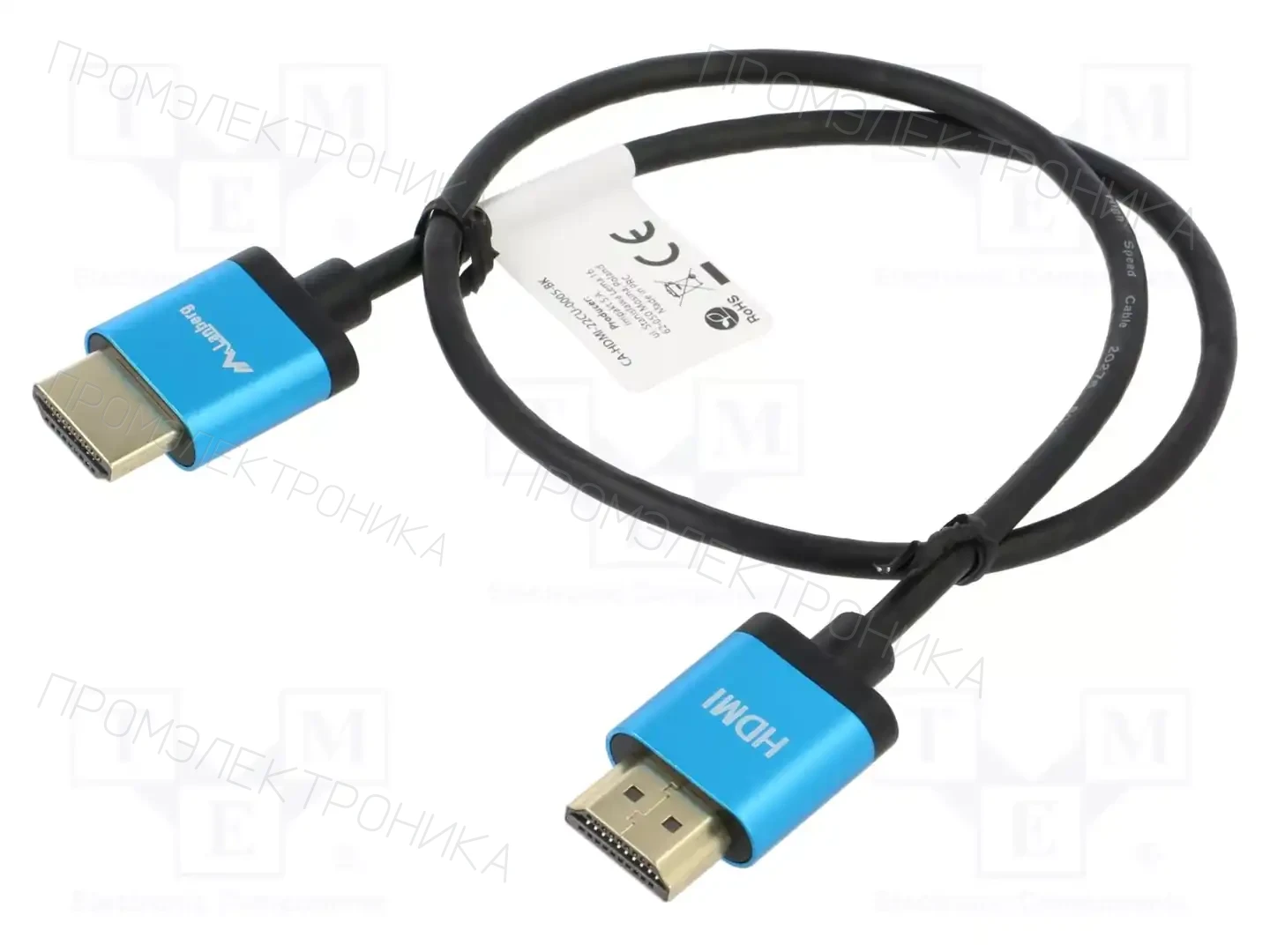 LANBERG CA-HDMI-22CU-0005-BK — Кабели и адаптеры HDMI, DVI, DisplayPort
