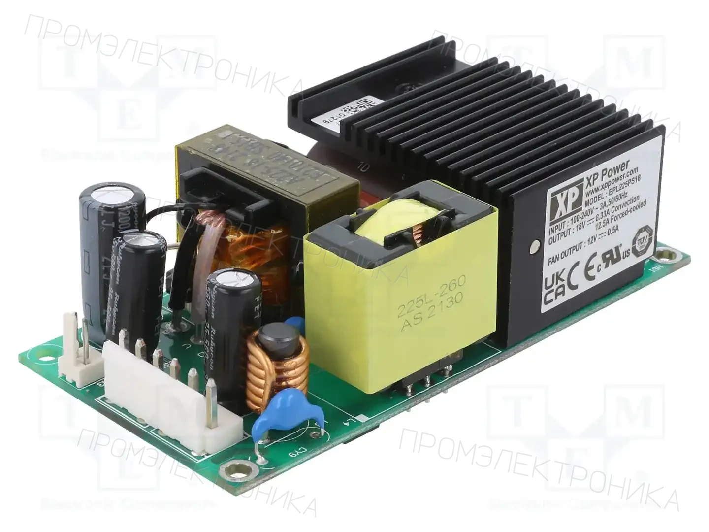 XP POWER EPL225PS18 — Открытые блоки питания