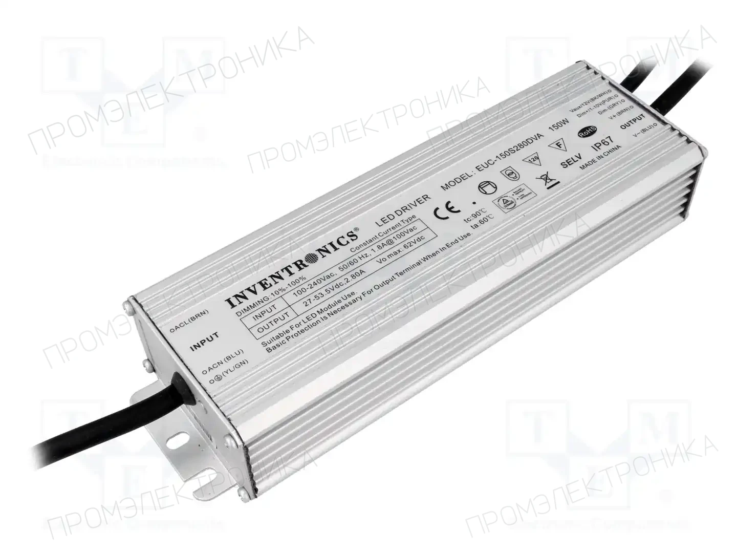INVENTRONICS EUC-150S280DVA — Блоки питания для LED