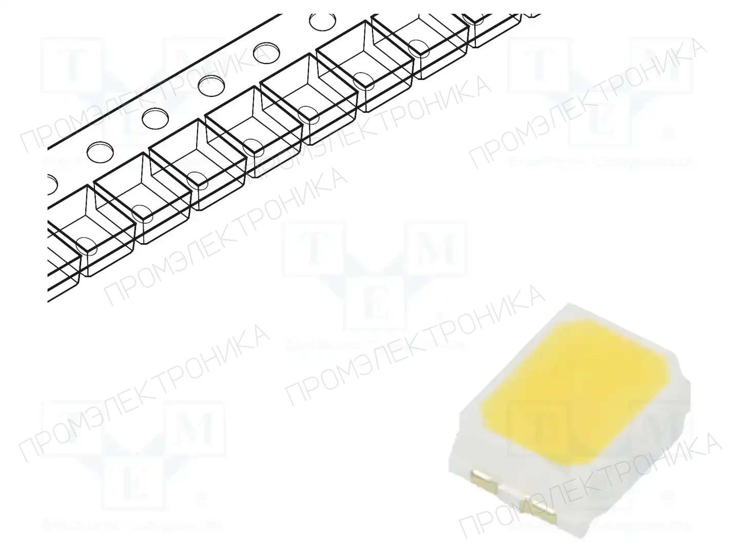 REFOND RF-K65TI16DS-EE-Y — Светодиоды SMD белые