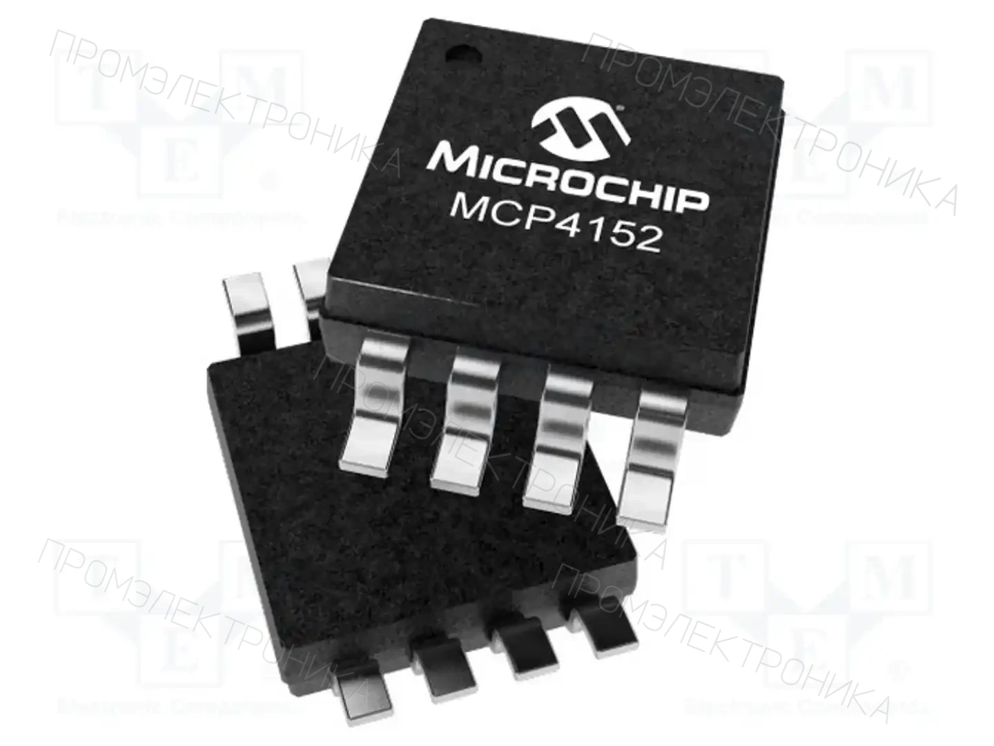 Microchip Technology MCP4152-503E/MS — Потенциометры цифровые