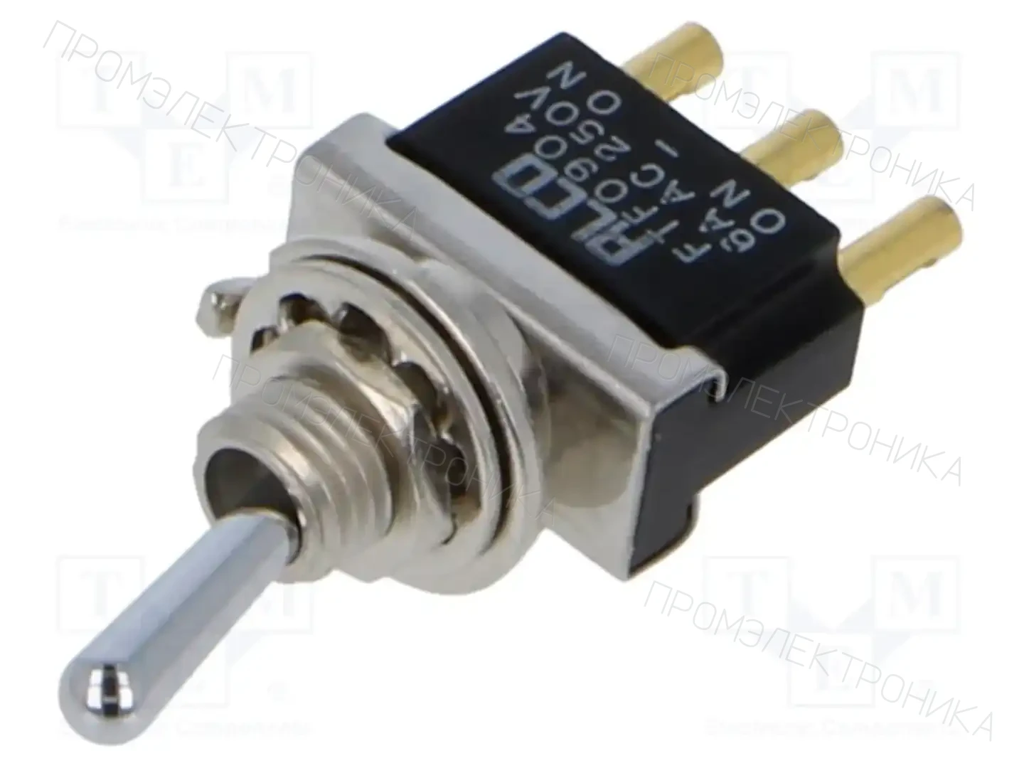 TE Connectivity 5-6437630-7 — Переключатели рычажные