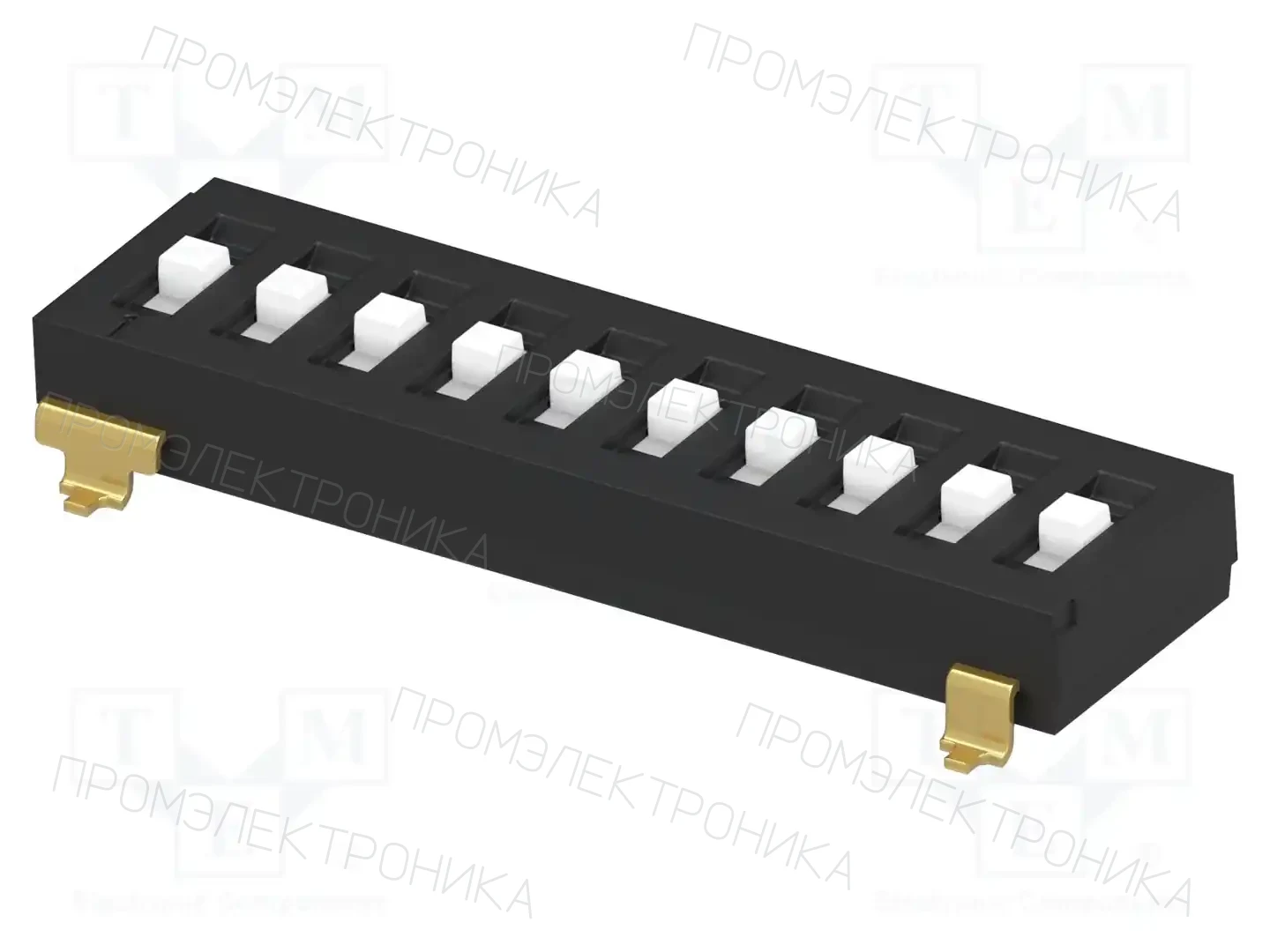 TE Connectivity TDS10SGNNTR04 — Переключатели типа Dip-Switch