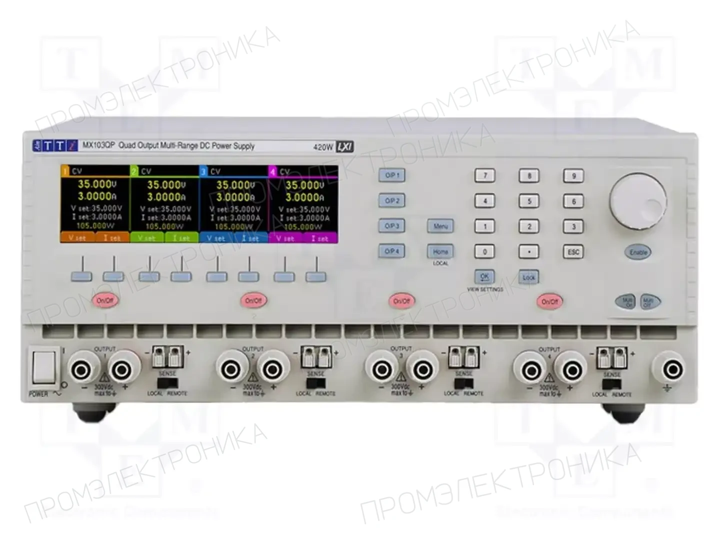 AIM-TTI MX103QP S2 — Блоки питания многоканальные