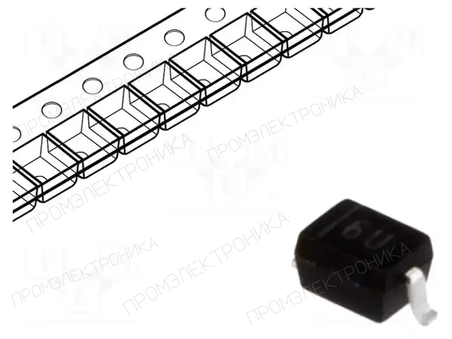 SEMTECH SD12.TCT — Диоды TVS SMD однонаправленные