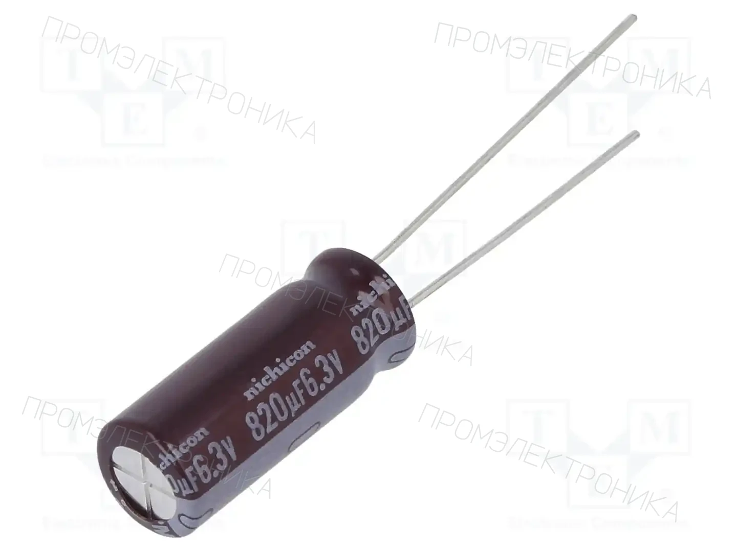 NICHICON UPM0J821MPD — Конденсаторы электролитические THT