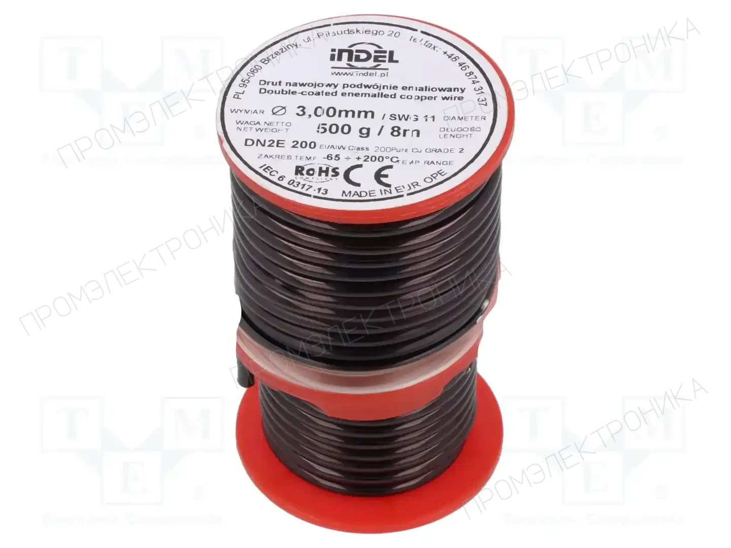 INDEL DN2E3,0-500G — Проволока обмоточная