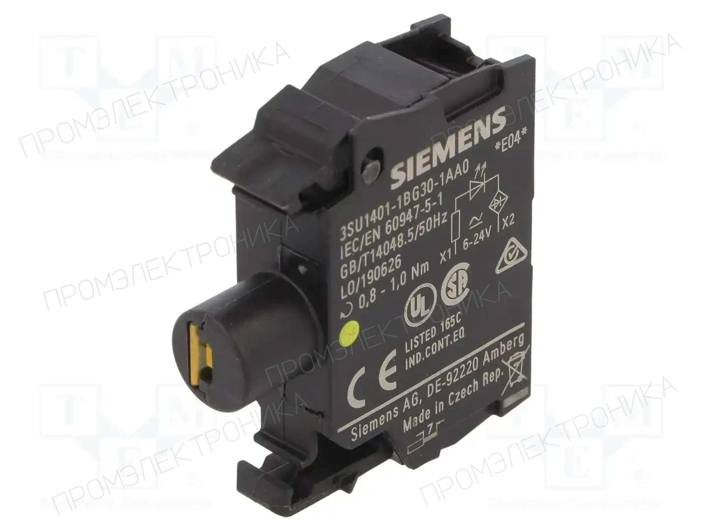 SIEMENS 3SU1401-1BG30-1AA0 — Панельные аксессуары стандартные
