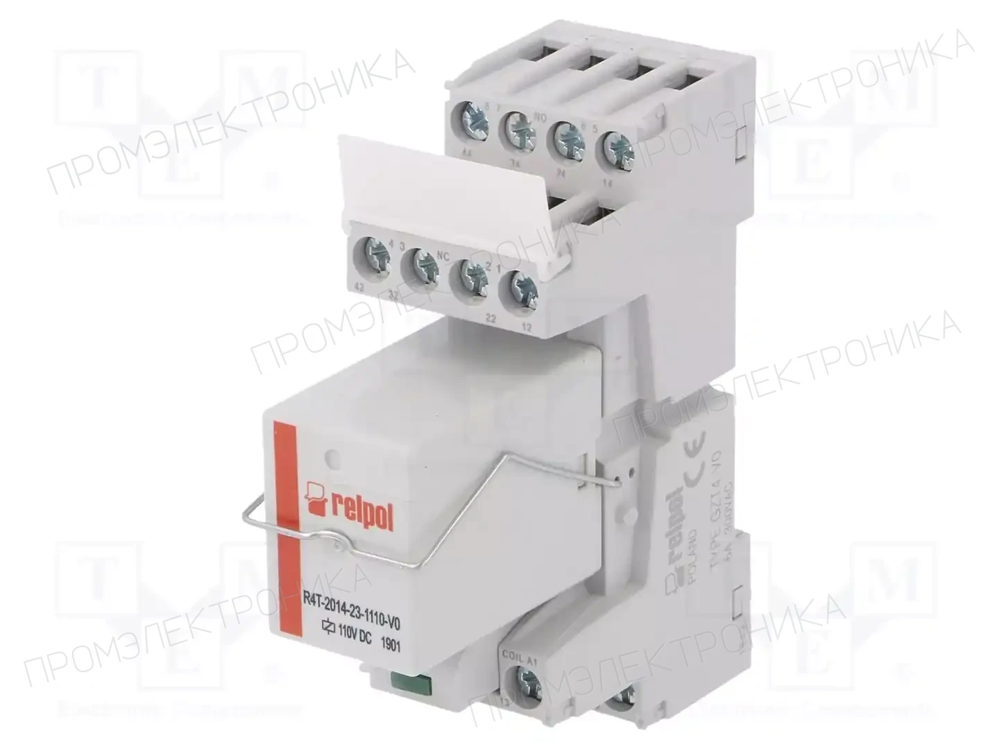 RELPOL PIR4T-110DC-M43G-V0 — Реле электромагн. - наборы
