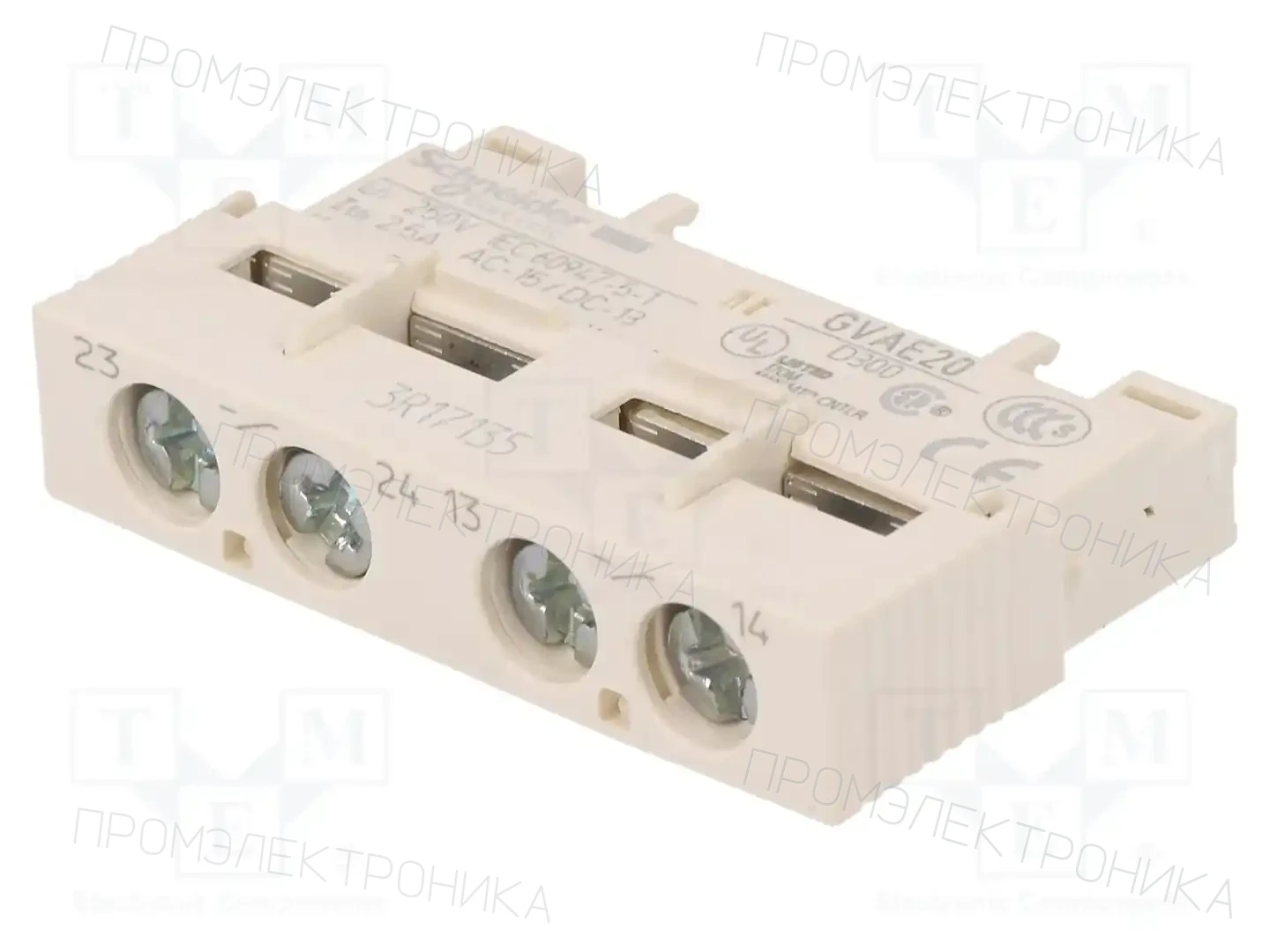 SCHNEIDER ELECTRIC GVAE20 — Выключатели двигательные