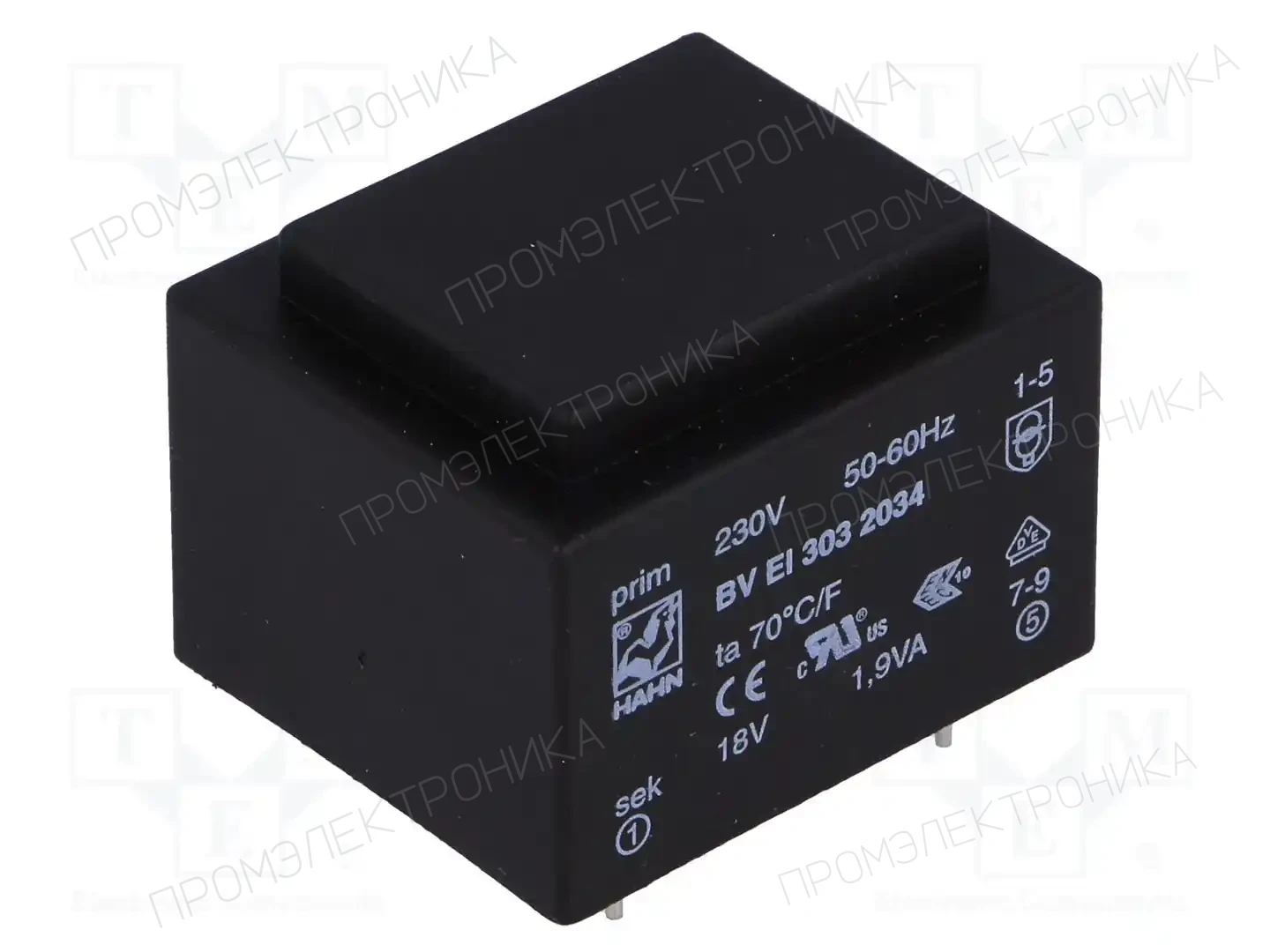 HAHN BV EI 303 2034 — Трансформаторы PCB