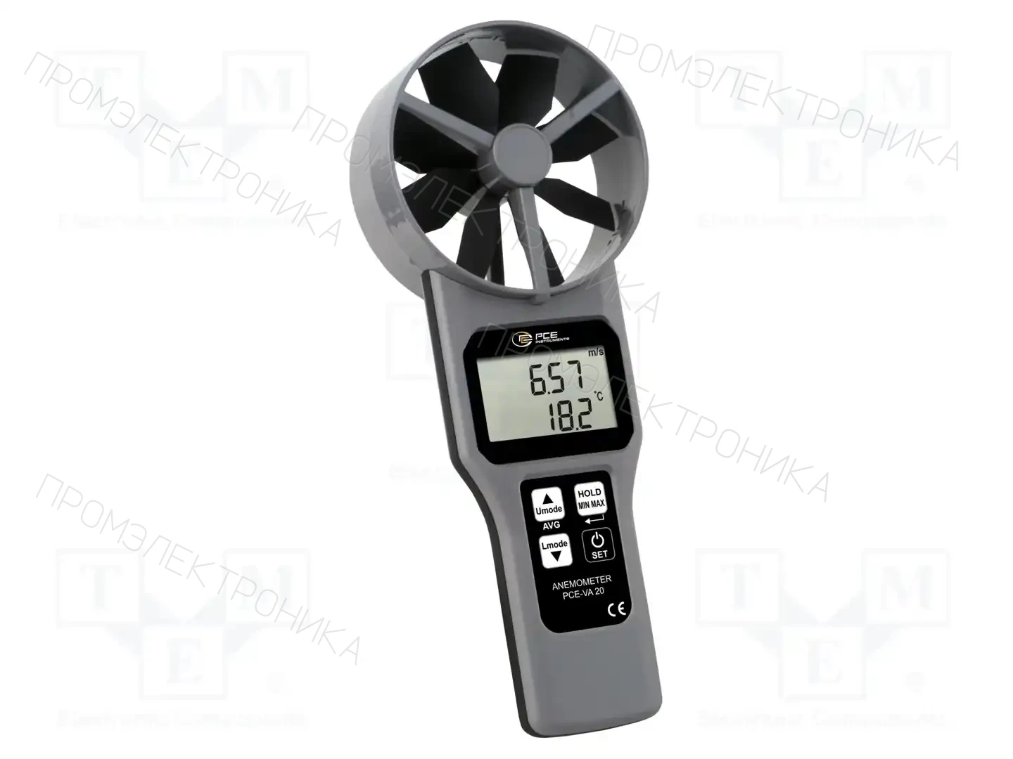 PCE INSTRUMENTS PCE-VA 20 — Анемометры и термоанемометры