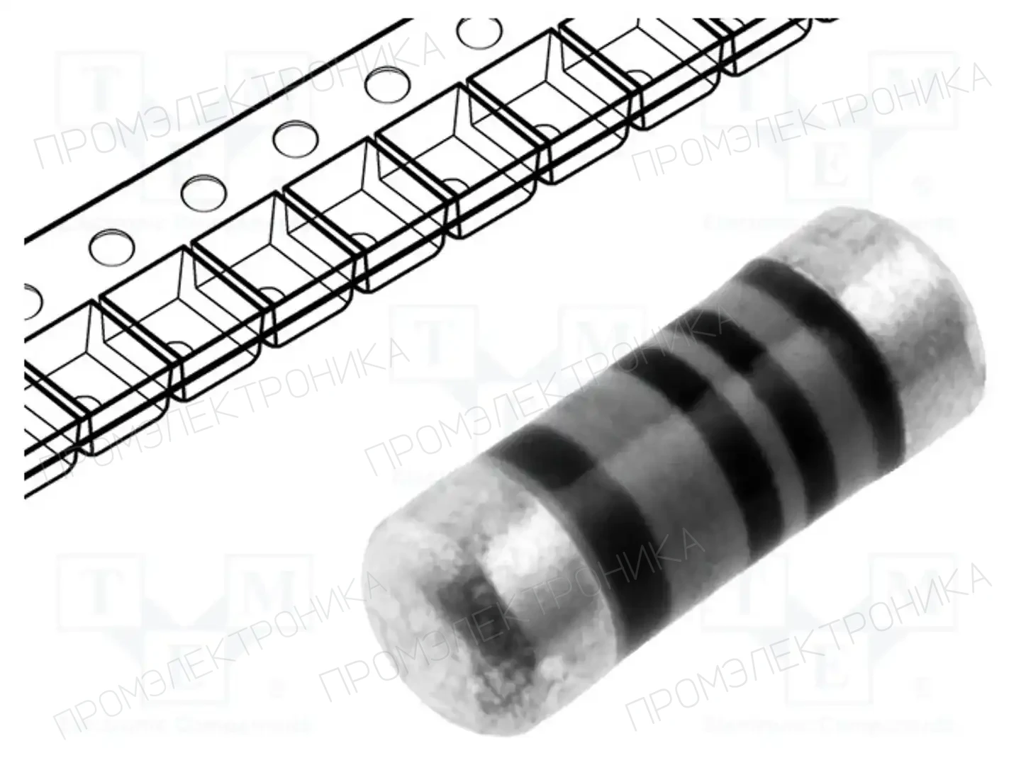 VISHAY SMM02040C2201FB300 — Резисторы SMD