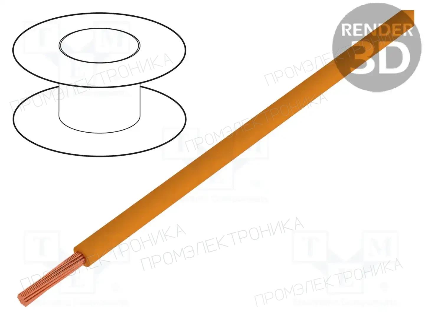 DONAU ELEKTRONIK 119-17 — Провода одножильные - тросик