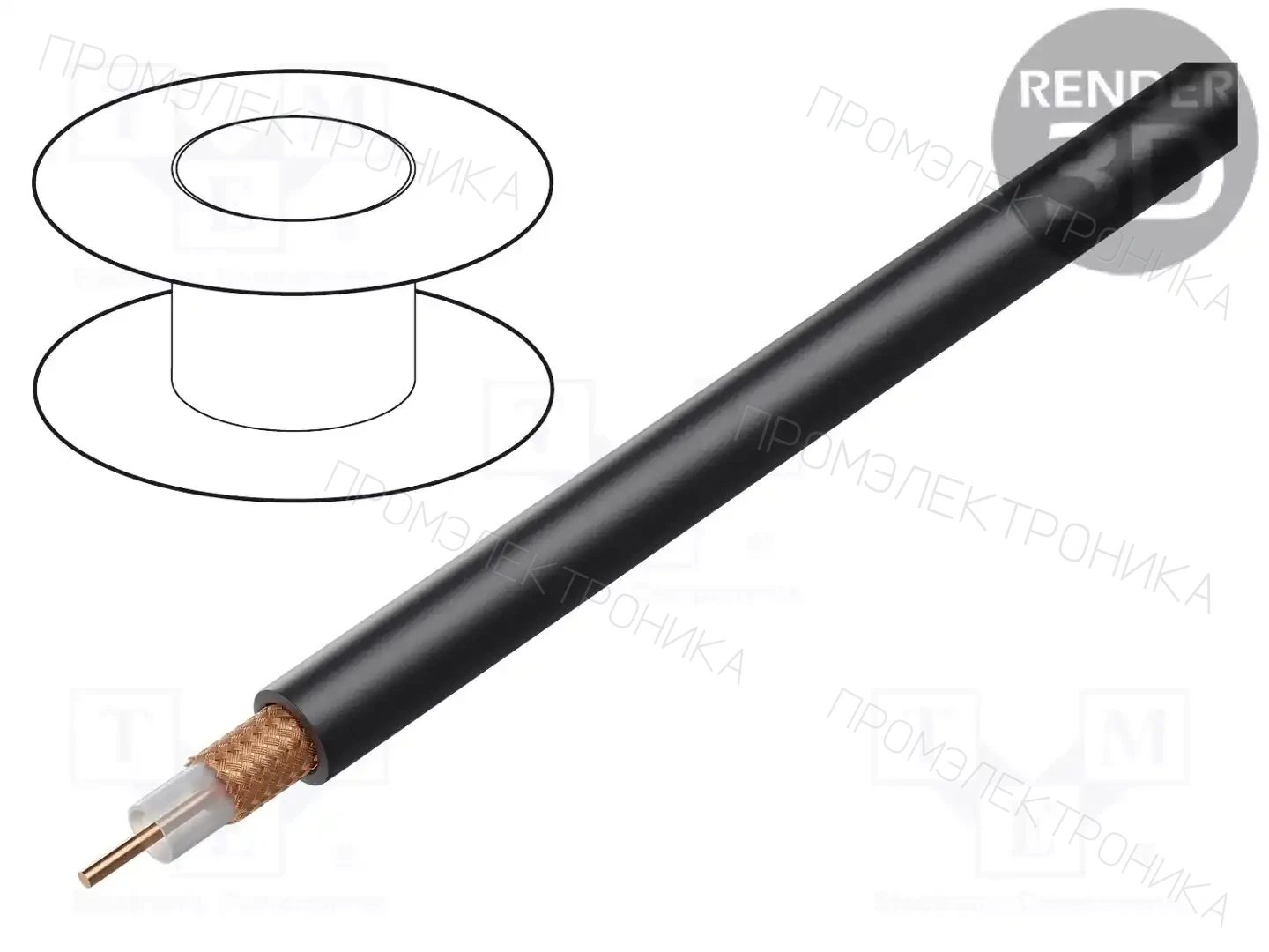 BELDEN URM43.00500 — Провода коаксиальные