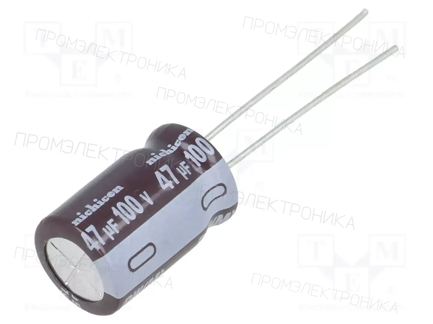 NICHICON UPW2A470MPD1TD — Конденсаторы электролитические THT