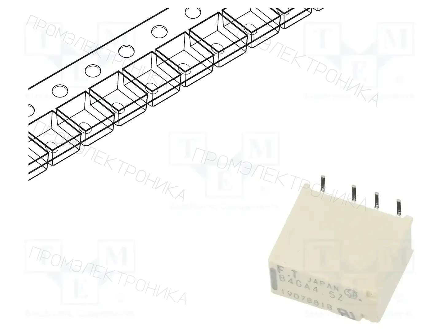 FCL Components FTR-B4GA4.5Z-B05 — Реле электромагн. миниатюрные