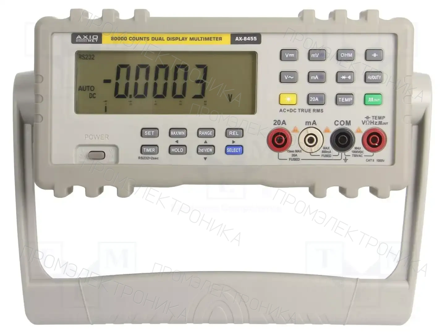 AXIOMET AX-8455 — Мультиметры цифровые стационарные