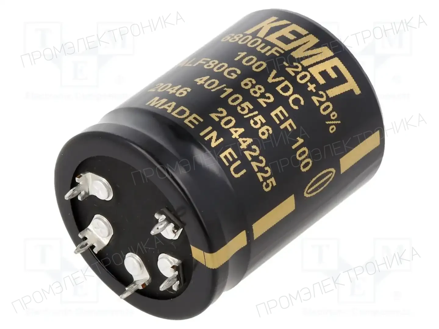 KEMET ALF80G682EF100 — Конденсаторы электролитические SNAP-IN