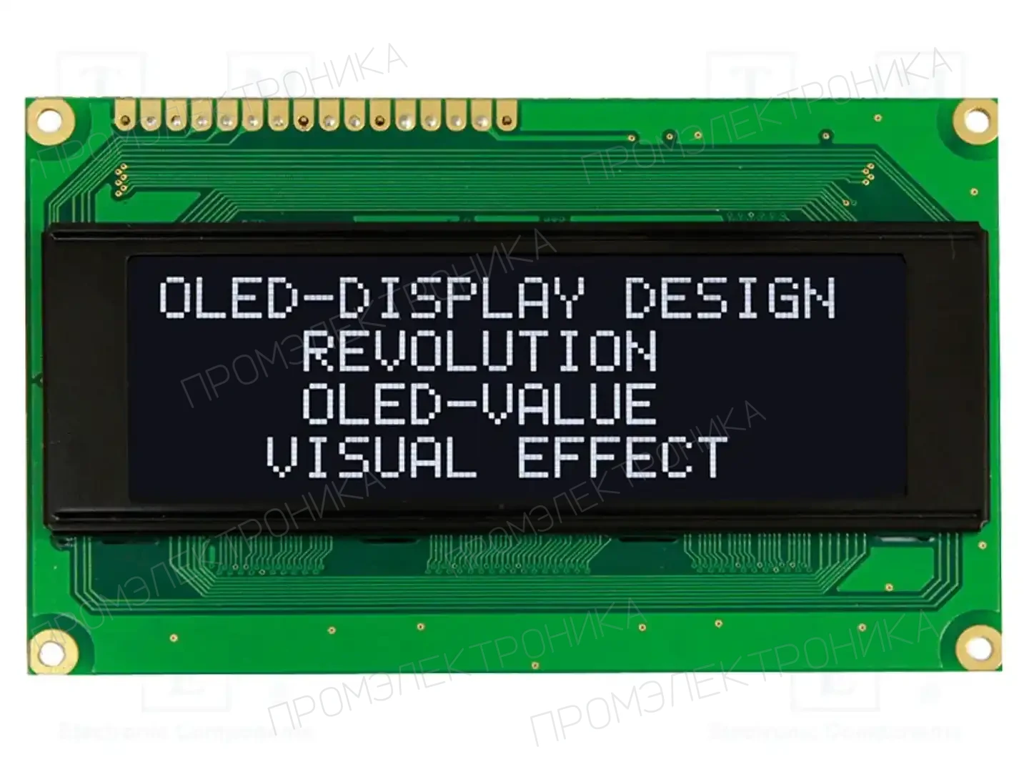 RAYSTAR OPTRONICS REC002004BWPP5N00100 — Дисплеи OLED буквенно-цифровые