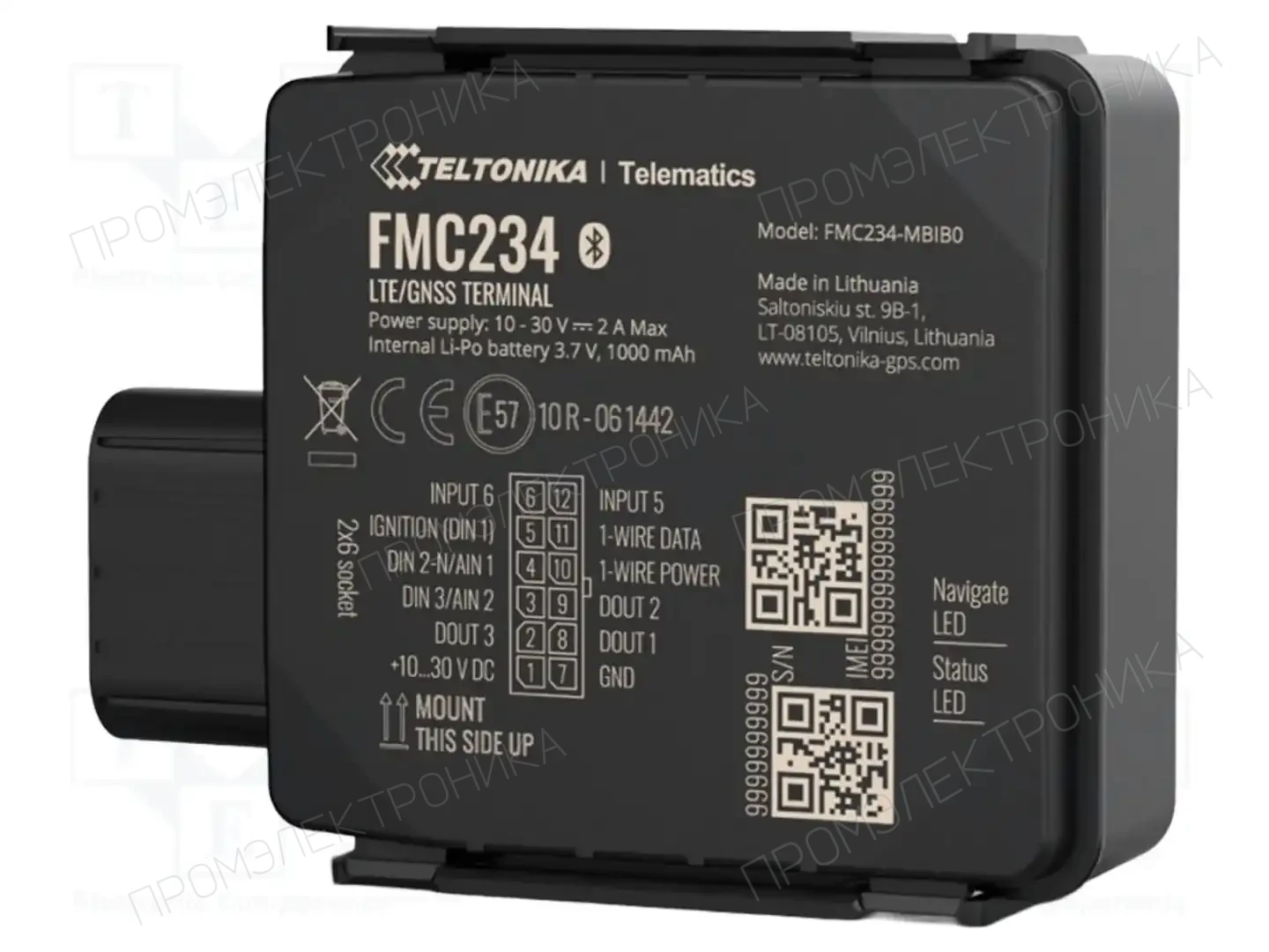 TELTONIKA TELEMATICS FMC234 — Модули M2M (GPRS/LTE/5G)