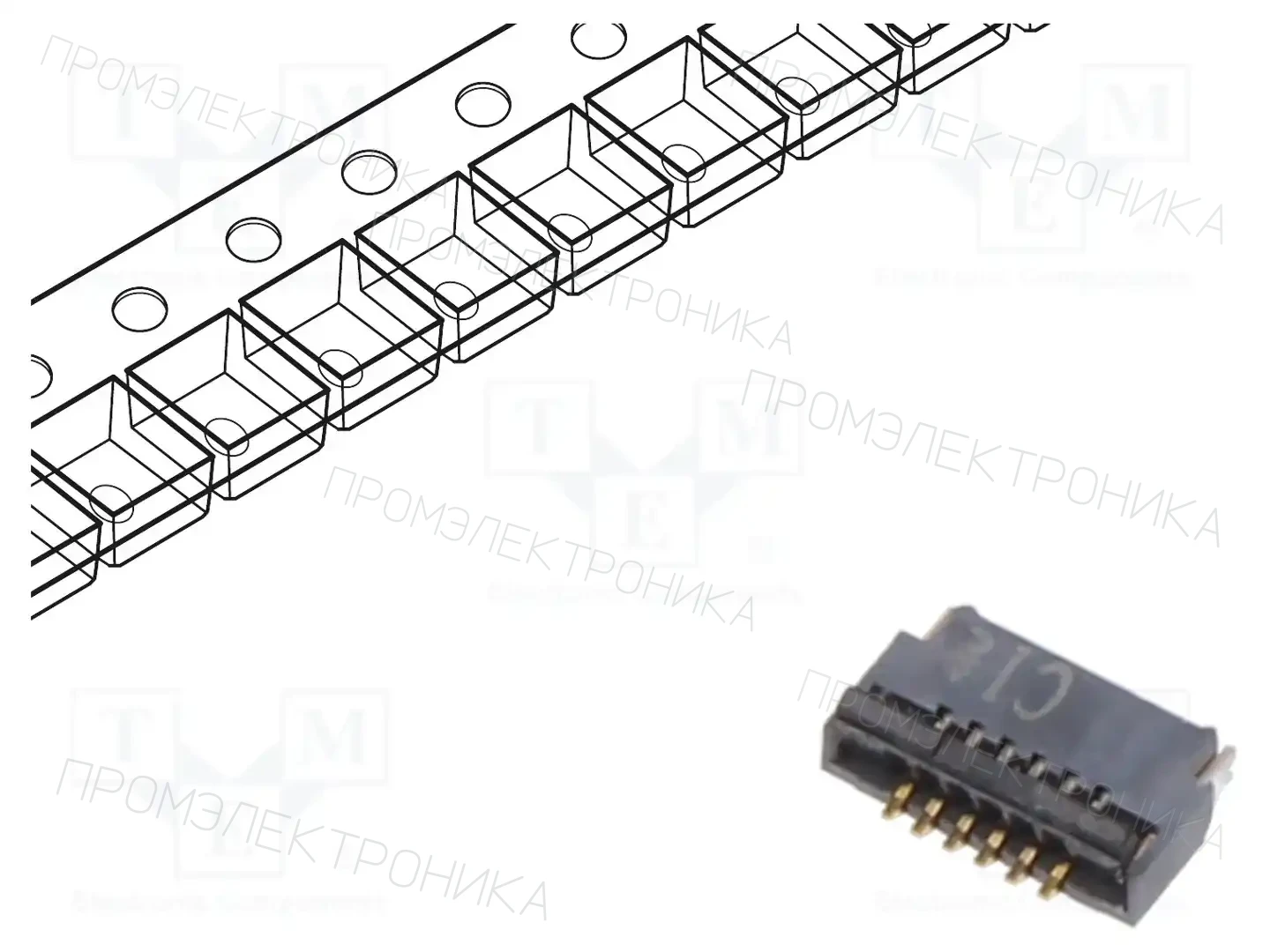 HIROSE FH34D-4S-0.5SH(99) — Разъeмы FFC/FPC растр 0,5мм
