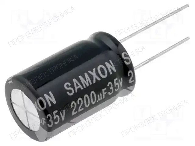 SAMXON EGT228M1VK25RRSHP — Конденсаторы электролитические THT