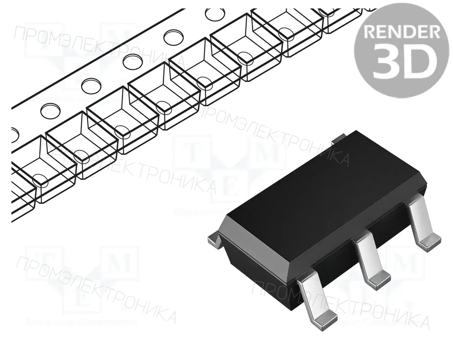 Texas Instruments OPA237NA/3K — Операционные усилители SMD