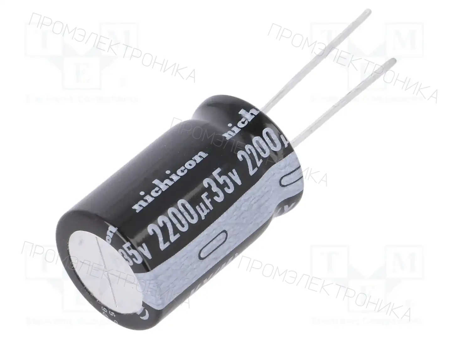 NICHICON UVY1V222MHD1TN — Конденсаторы электролитические THT