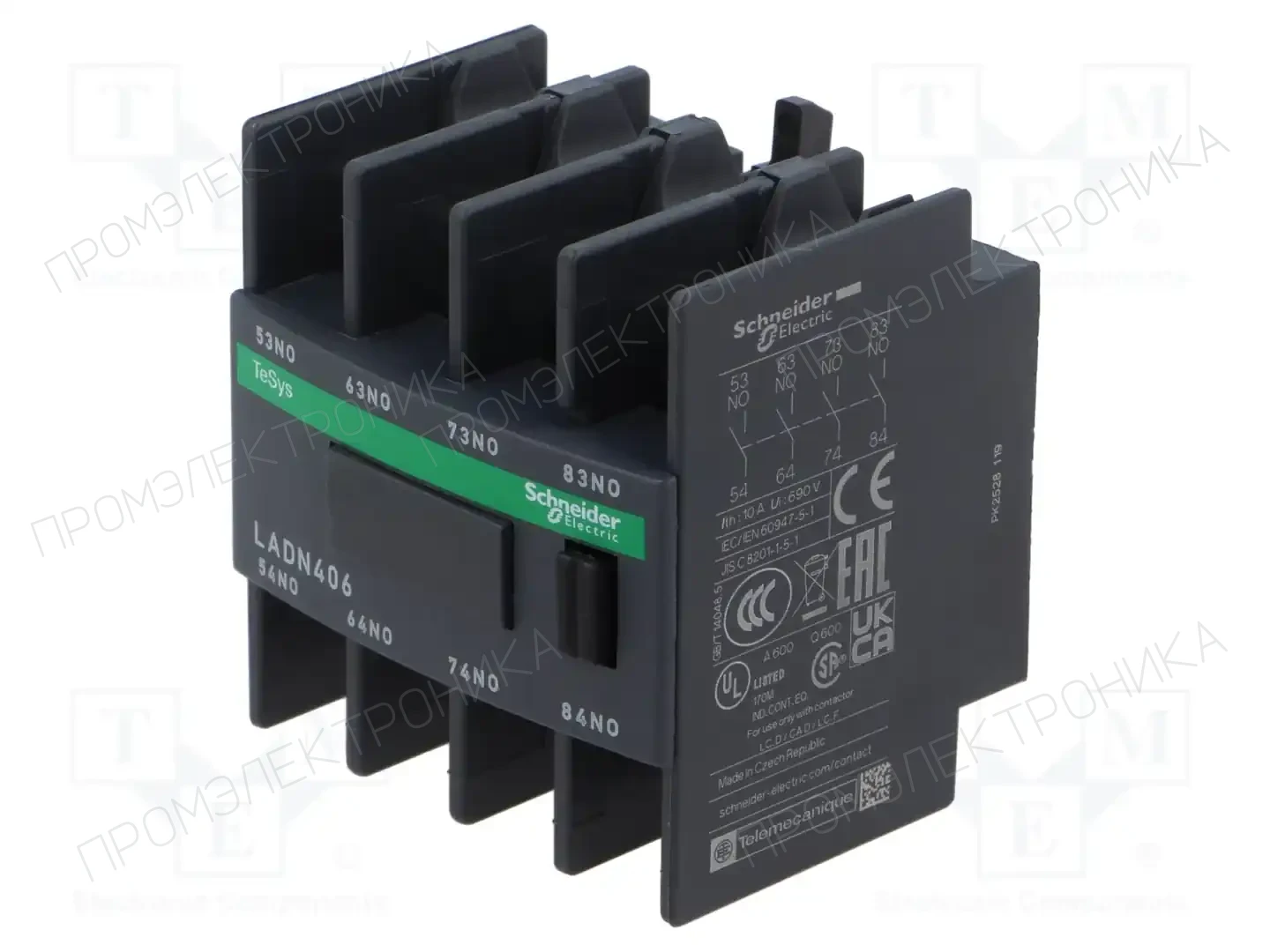 SCHNEIDER ELECTRIC LADN406 — Контакторы - дополнительное оборудование