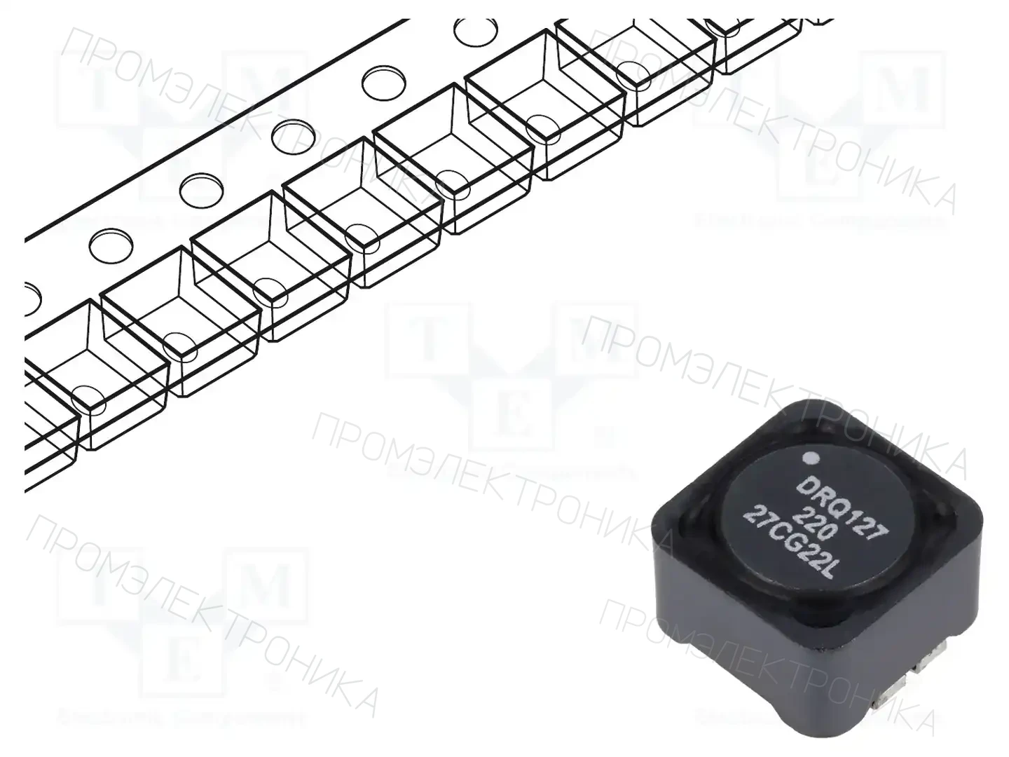 EATON ELECTRONICS DRQ127-220-R — Дроссели