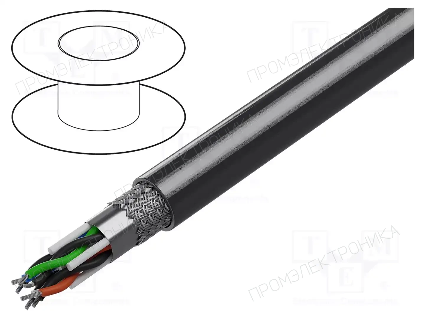 BELDEN 8304 060100 — Провода многожильные экранированные