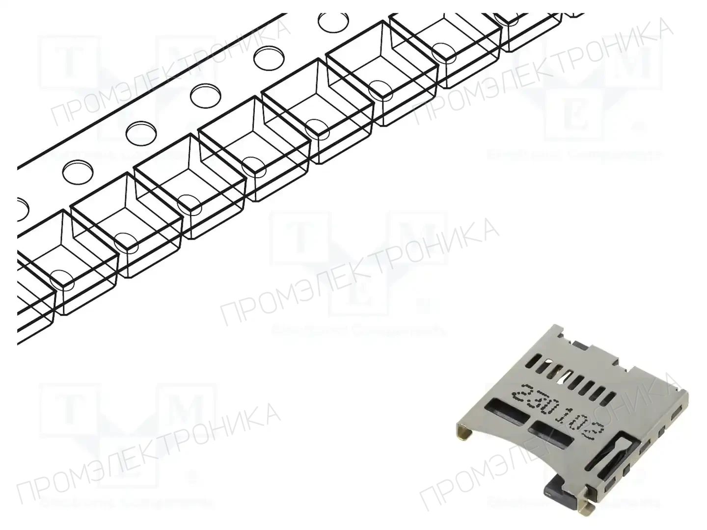 GCT MEM2052-00-195-00-A — Разъeмы для карт