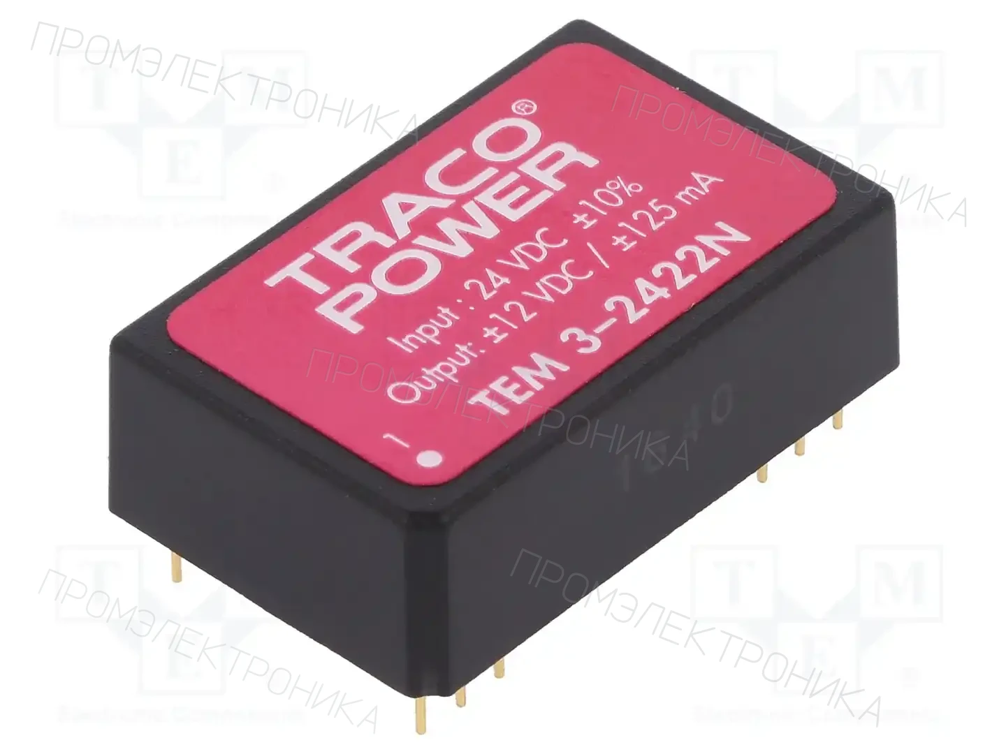 TRACO POWER TEM 3-2422N — Преобразователи DC/DC