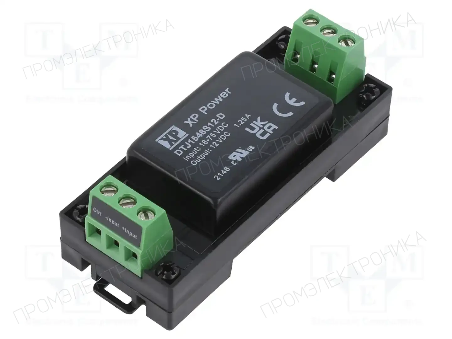 XP POWER DTJ1548S12-D — Преобразователи DC/DC
